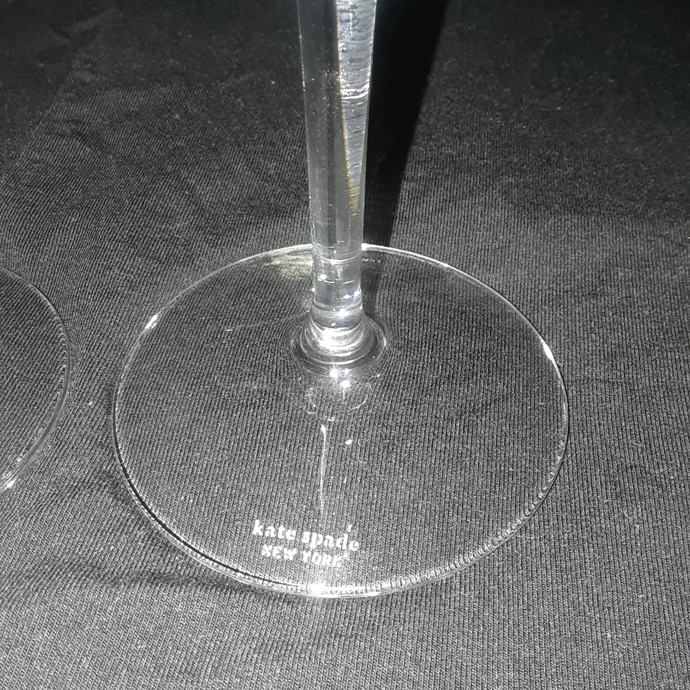 Kate spade 2 champagne glasses - Picture 3 of 3